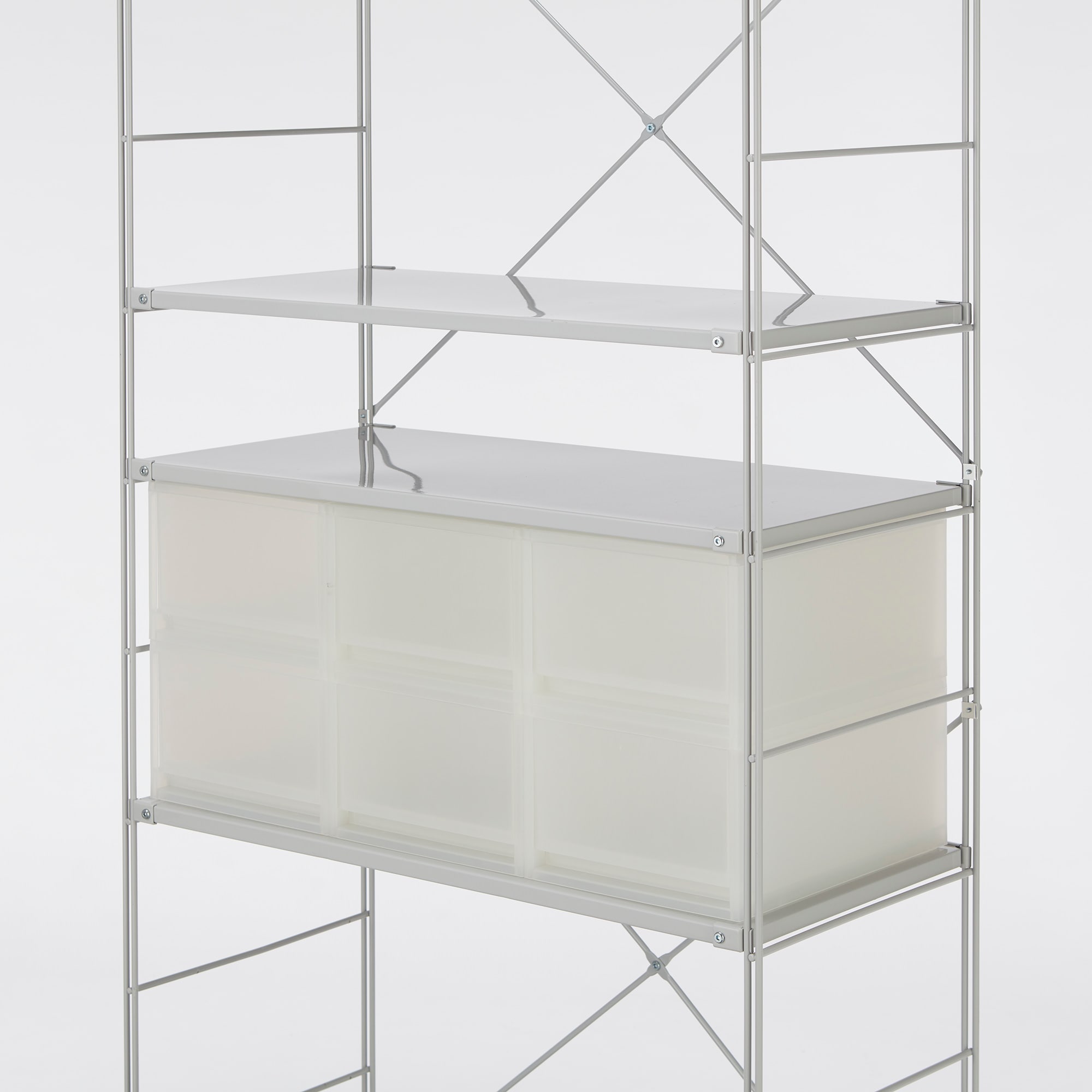 ポリプロピレンケース・引出式・深型