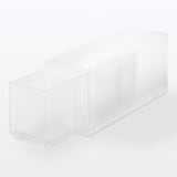 ポリプロピレンケース引出式ハーフ・深型・１個（仕切付）