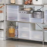 ポリプロピレンケース引出式・薄型・縦