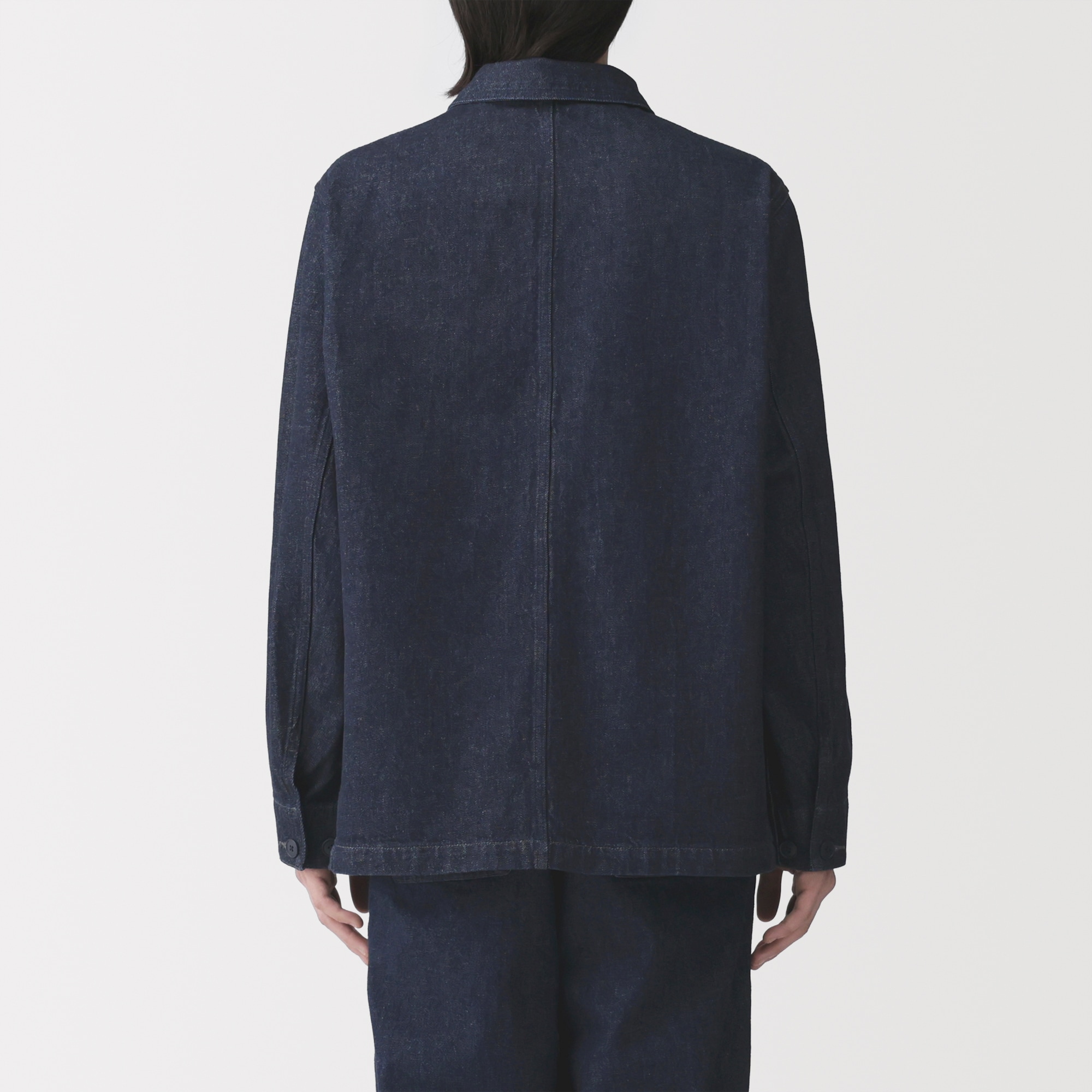 紳士 木の実から作ったカポック混デニム カバーオール | 無印良品