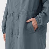 紳士　撥水フード付きコート