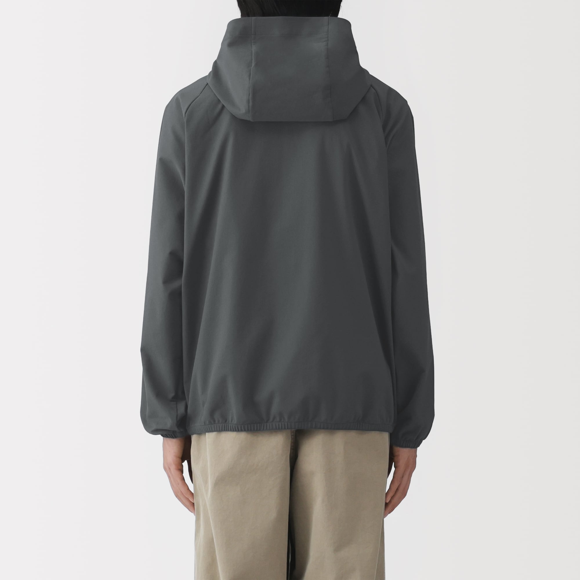 紳士　ＵＶカット撥水ジップアップパーカ