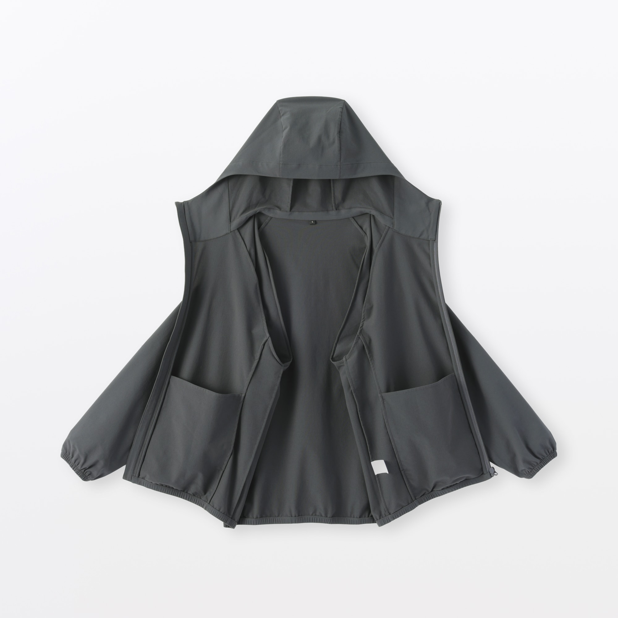 紳士　ＵＶカット撥水ジップアップパーカ