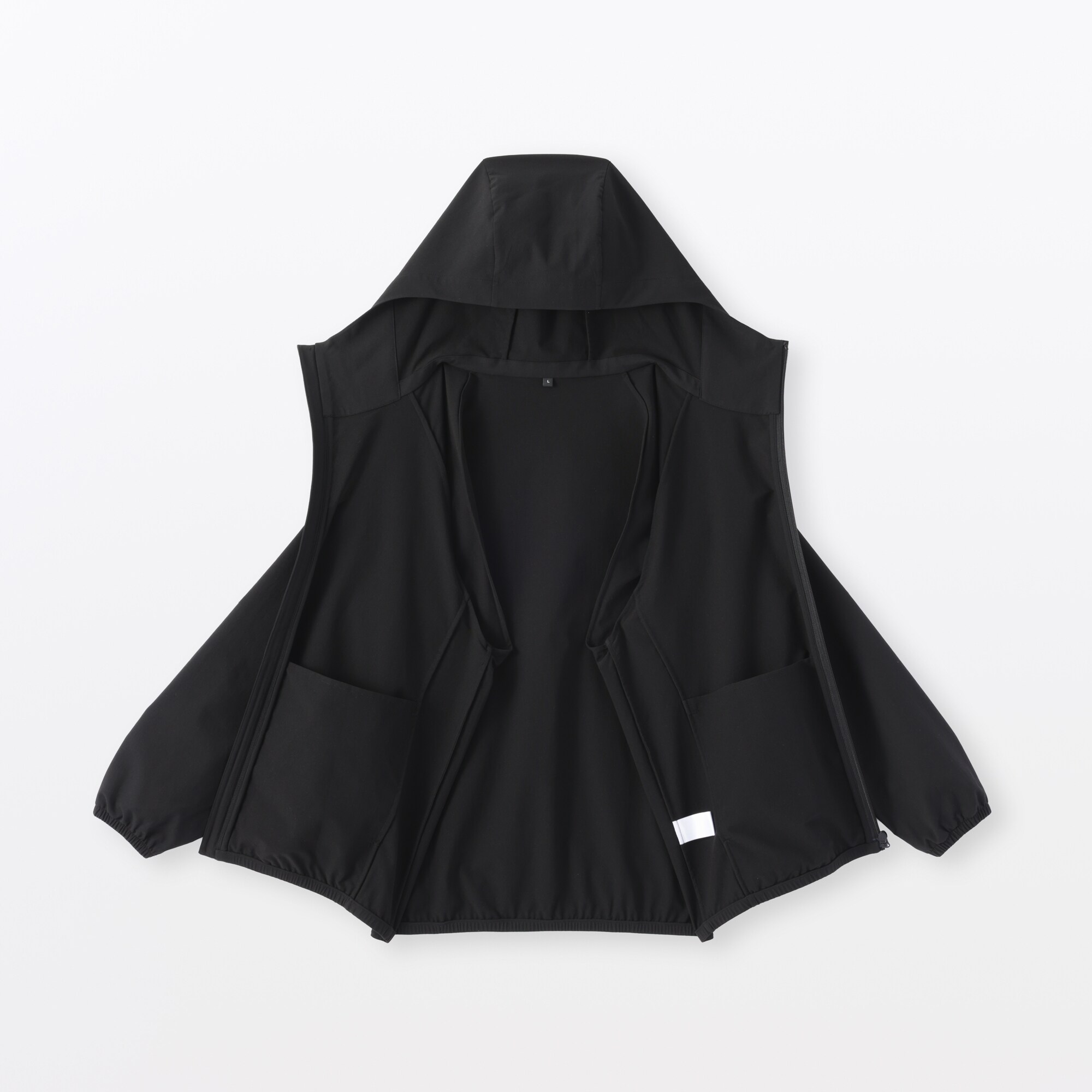 紳士 UVカット撥水ジップアップパーカ | 無印良品
