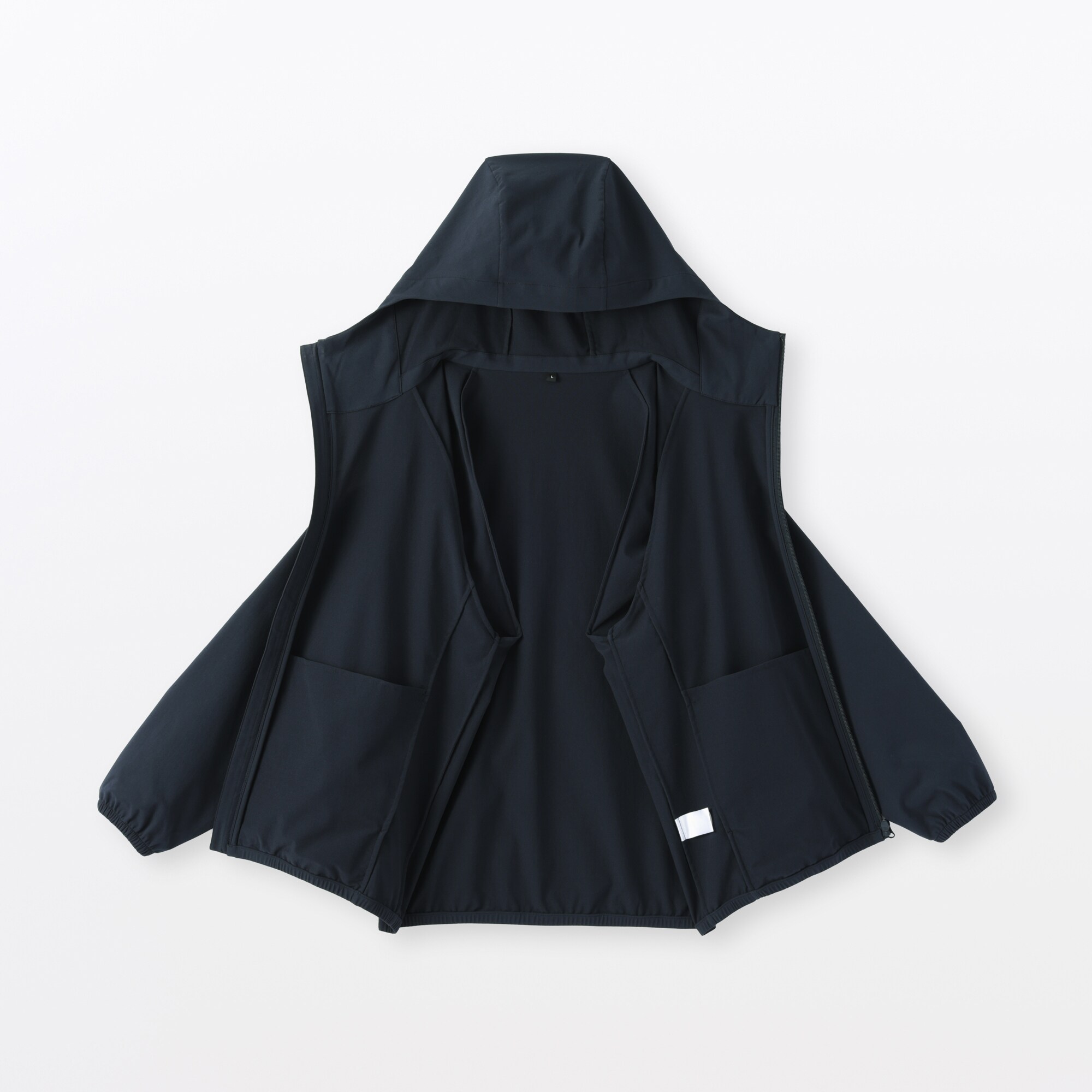 紳士　ＵＶカット撥水ジップアップパーカ