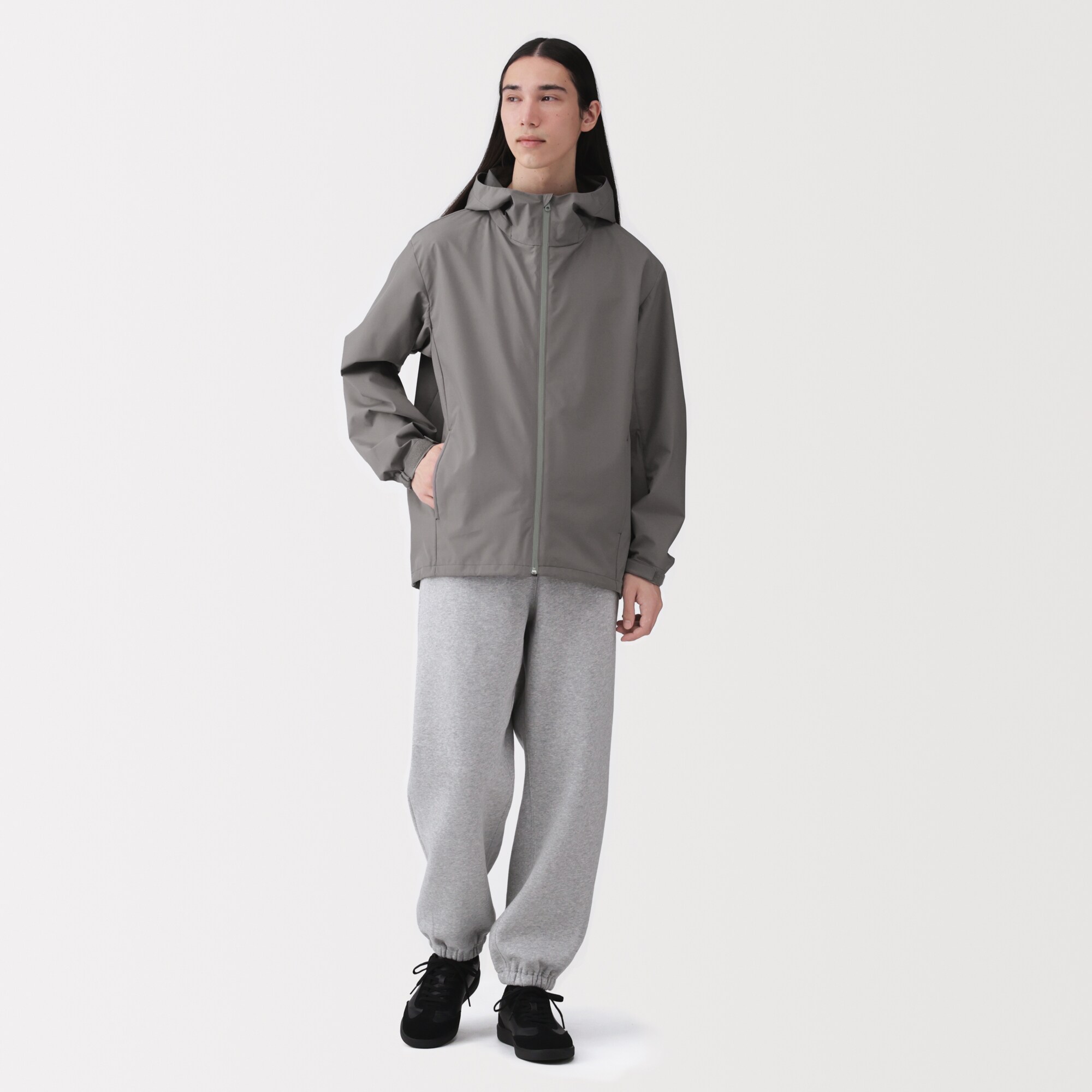 紳士 透湿撥水フードジャケット | 無印良品