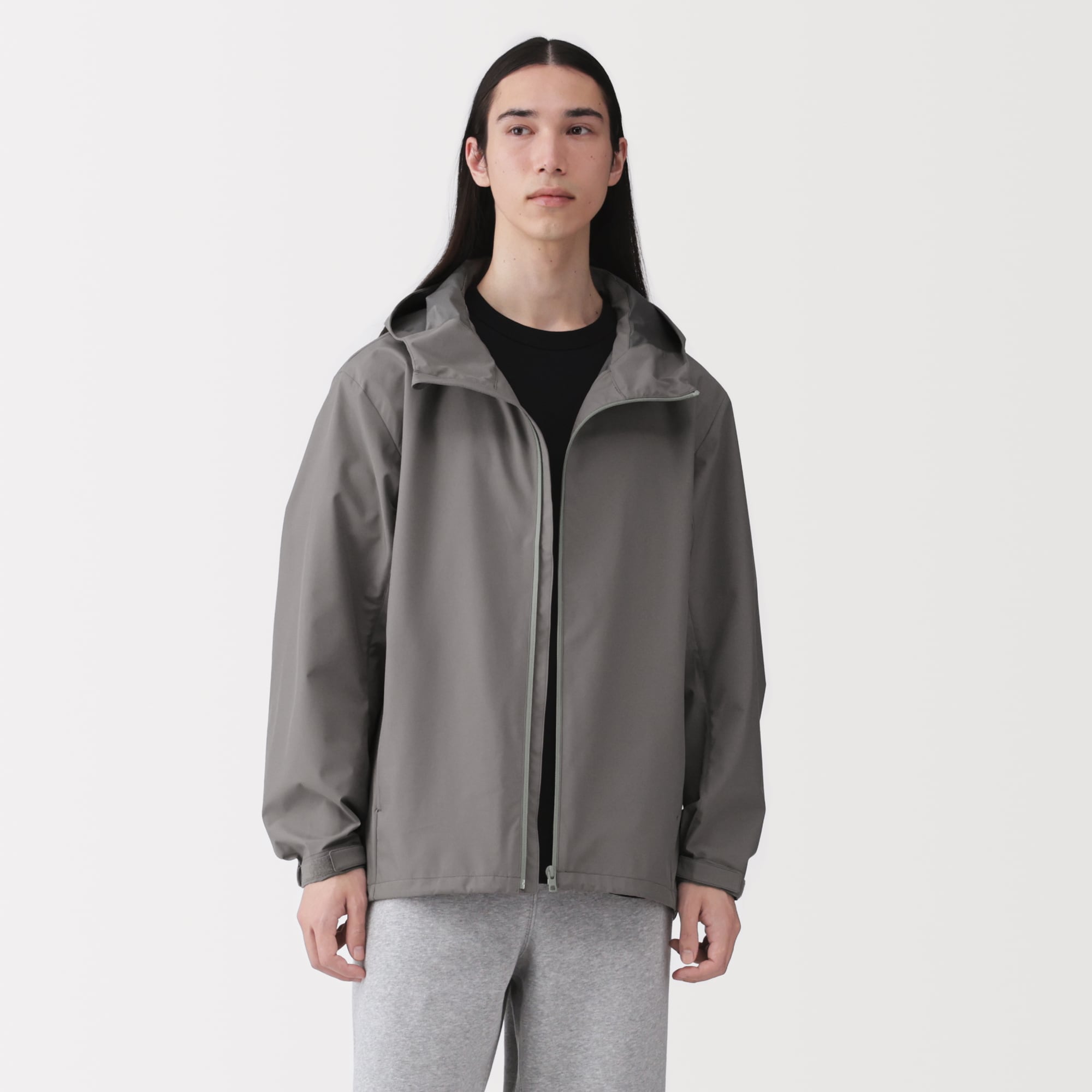 紳士 透湿撥水フードジャケット | 無印良品