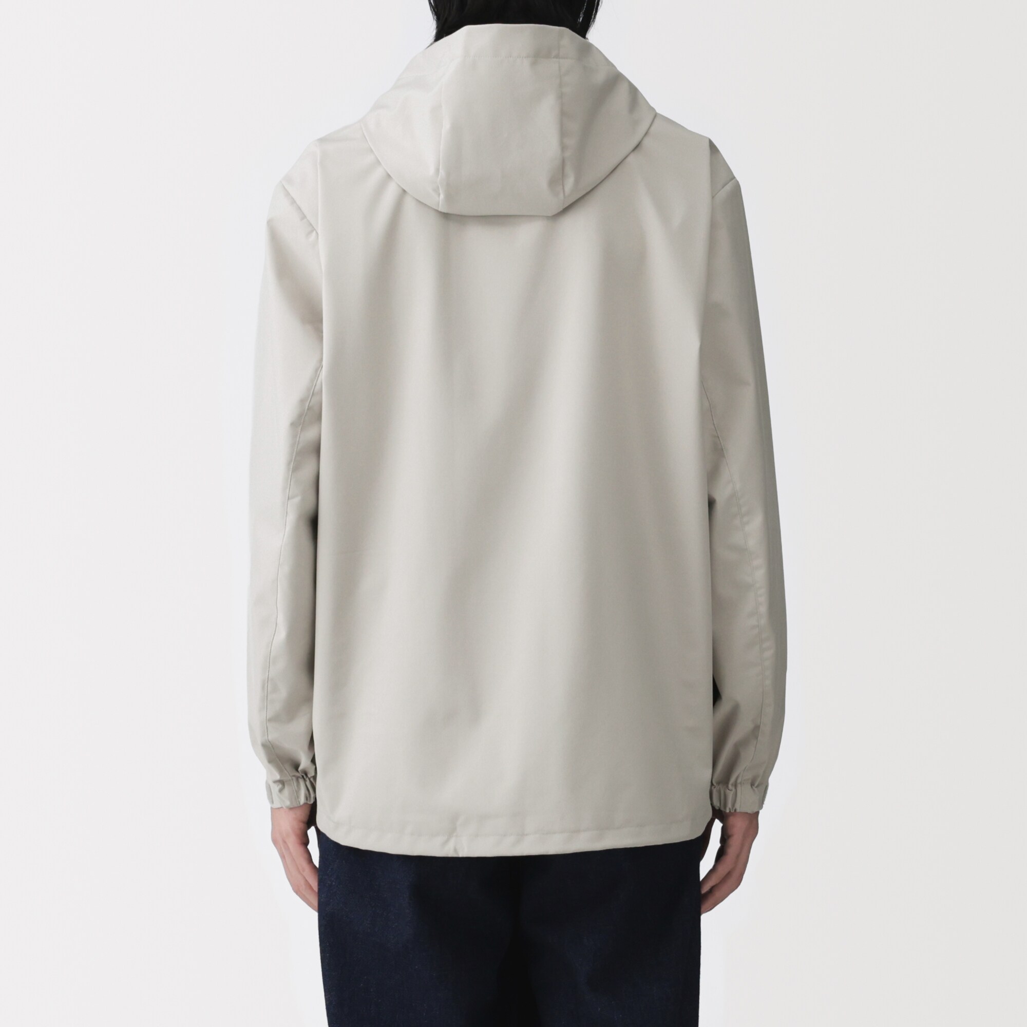 紳士　透湿撥水フードジャケット