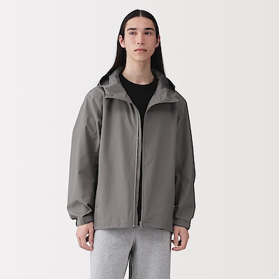 紳士　透湿撥水フードジャケット