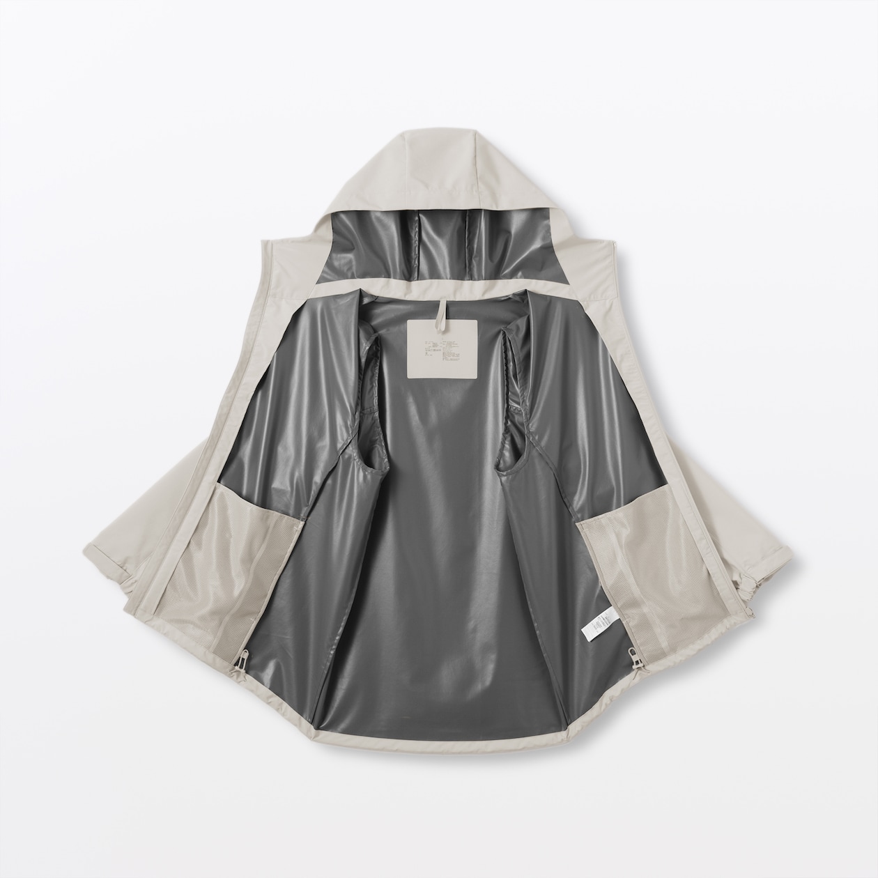 紳士　透湿撥水フードジャケット