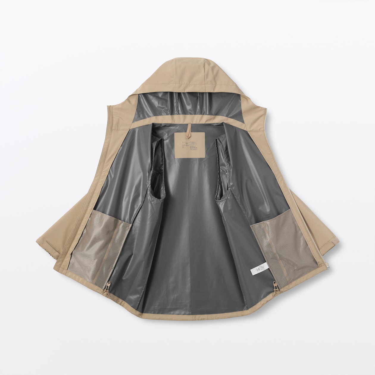 紳士　透湿撥水フードジャケット