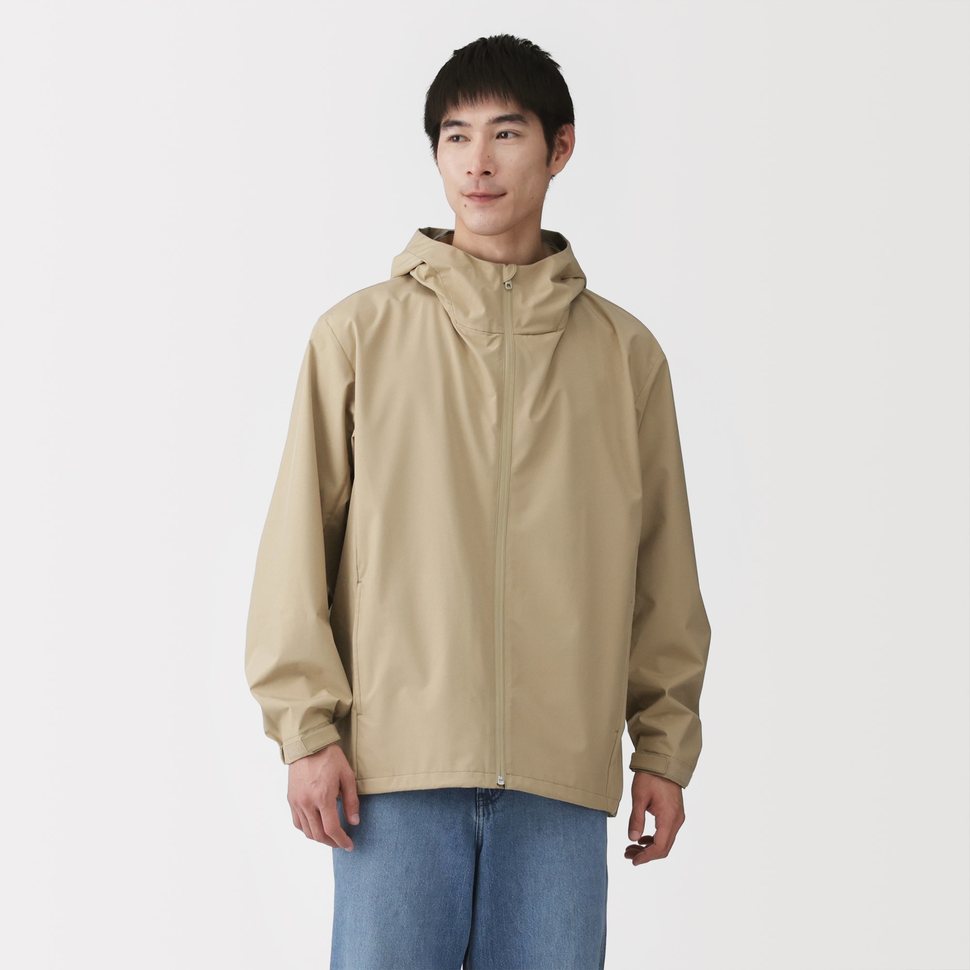 紳士 透湿撥水フードジャケット | 無印良品