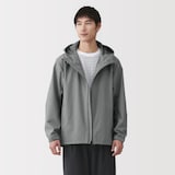 紳士　透湿撥水フードジャケット