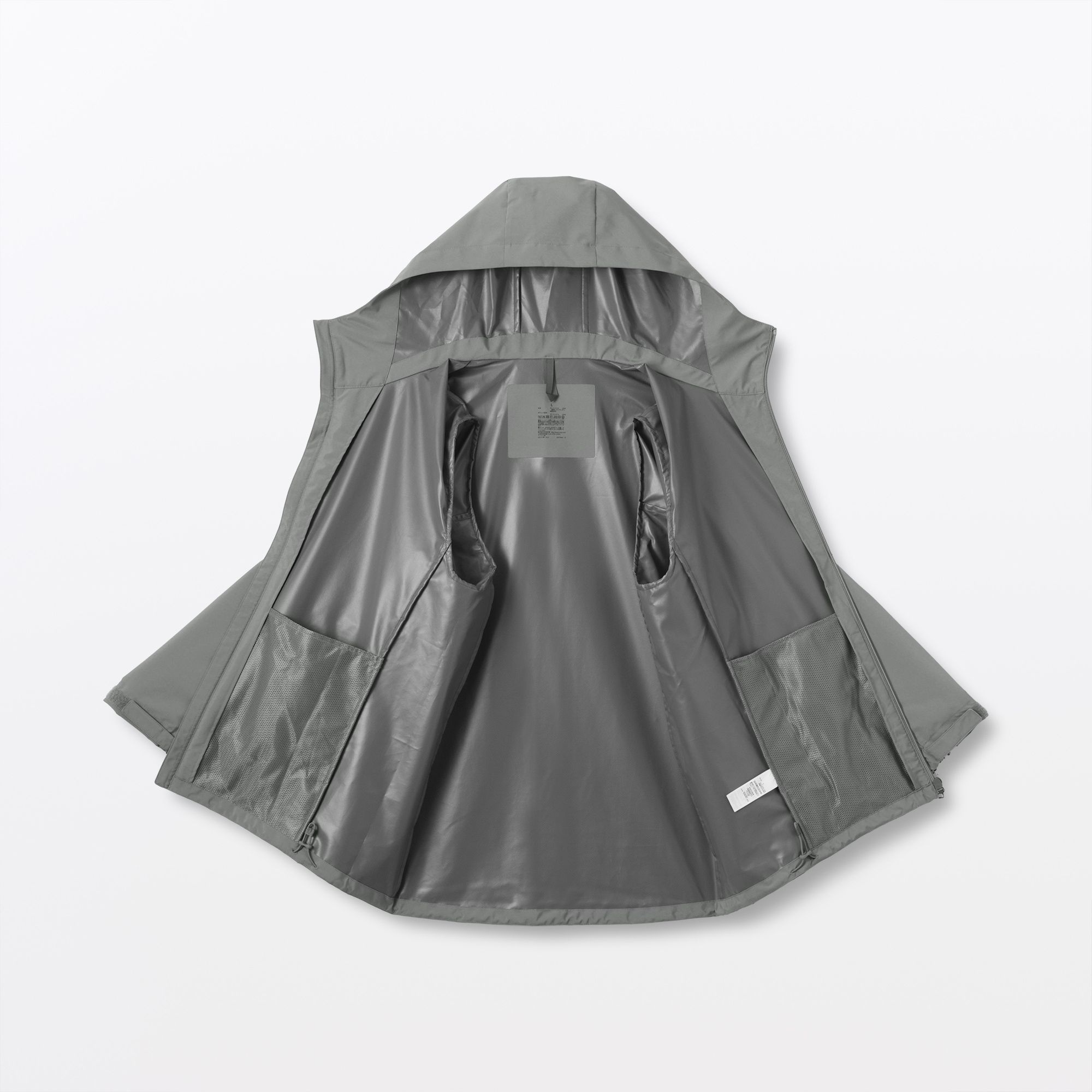 紳士　透湿撥水フードジャケット