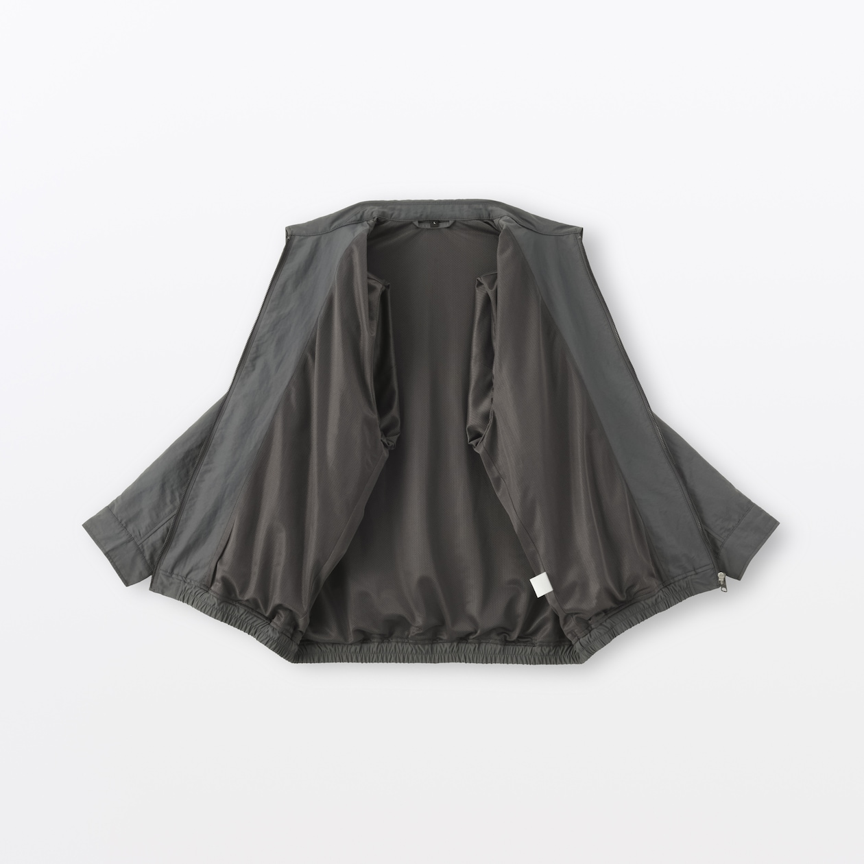 紳士　撥水ジップアップブルゾン