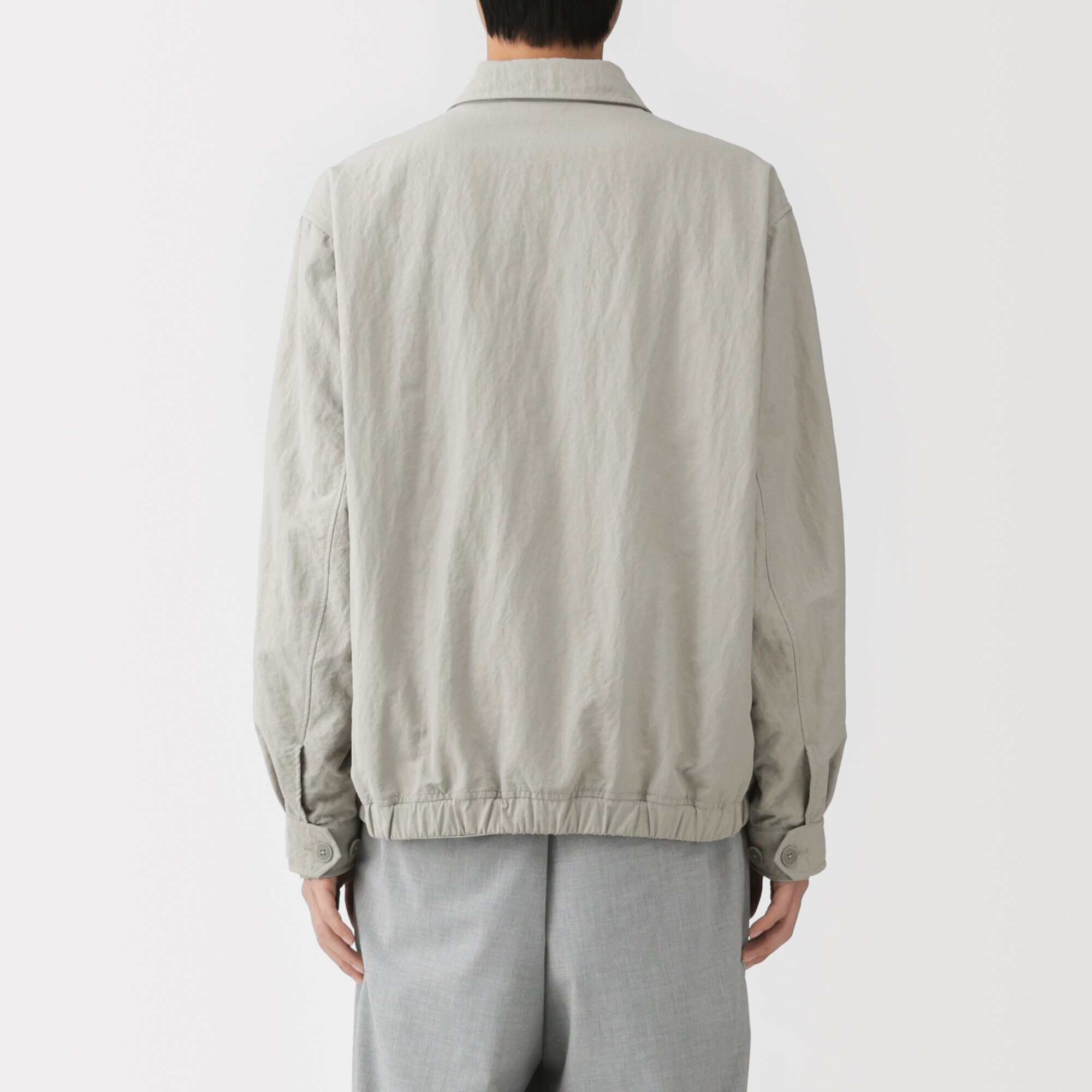 紳士 撥水ジップアップブルゾン | 無印良品