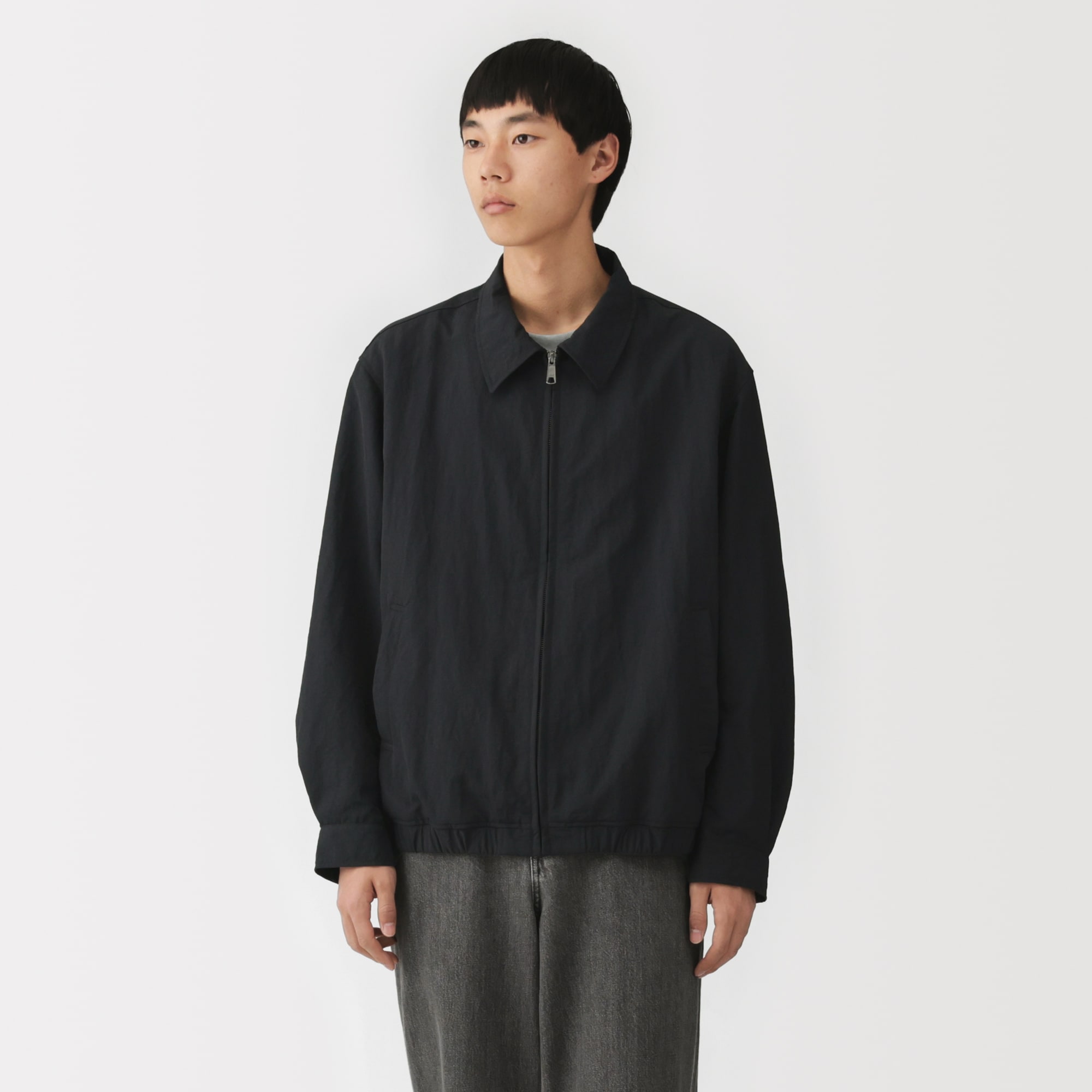 紳士 撥水ジップアップブルゾン | 無印良品
