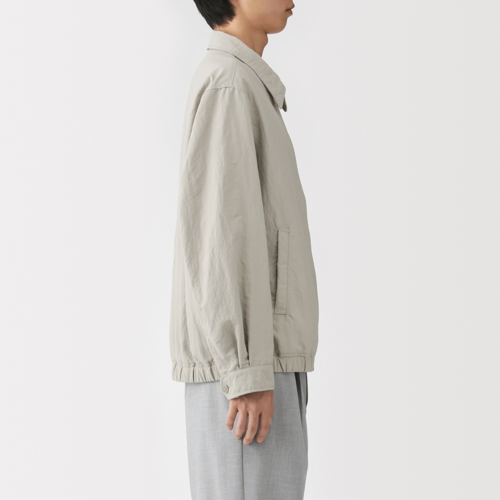 紳士 撥水ジップアップブルゾン | 無印良品