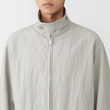 紳士　撥水ジップアップブルゾン