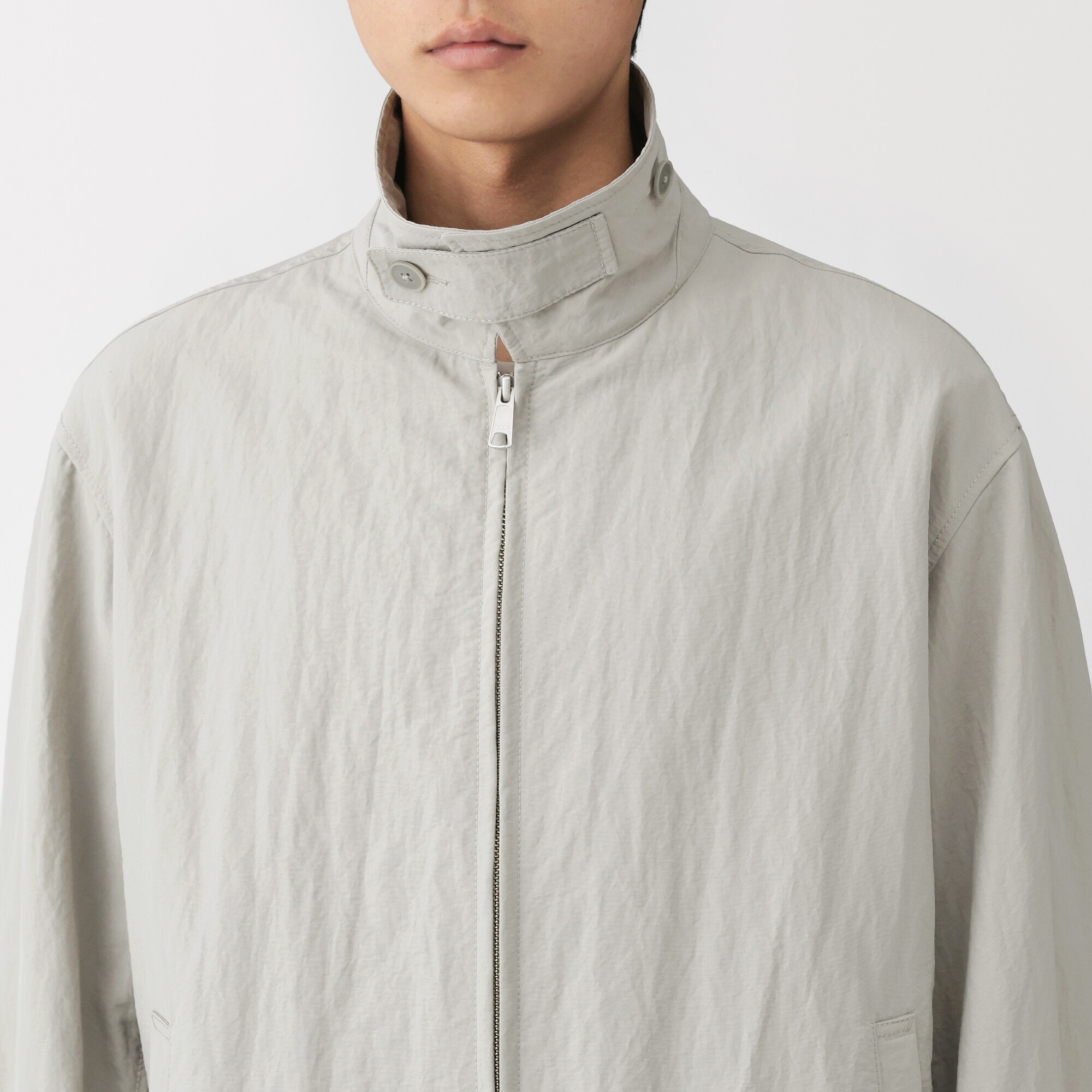 紳士 撥水ジップアップブルゾン | 無印良品