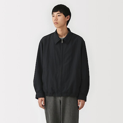 紳士 乾きやすいブルゾン | 無印良品