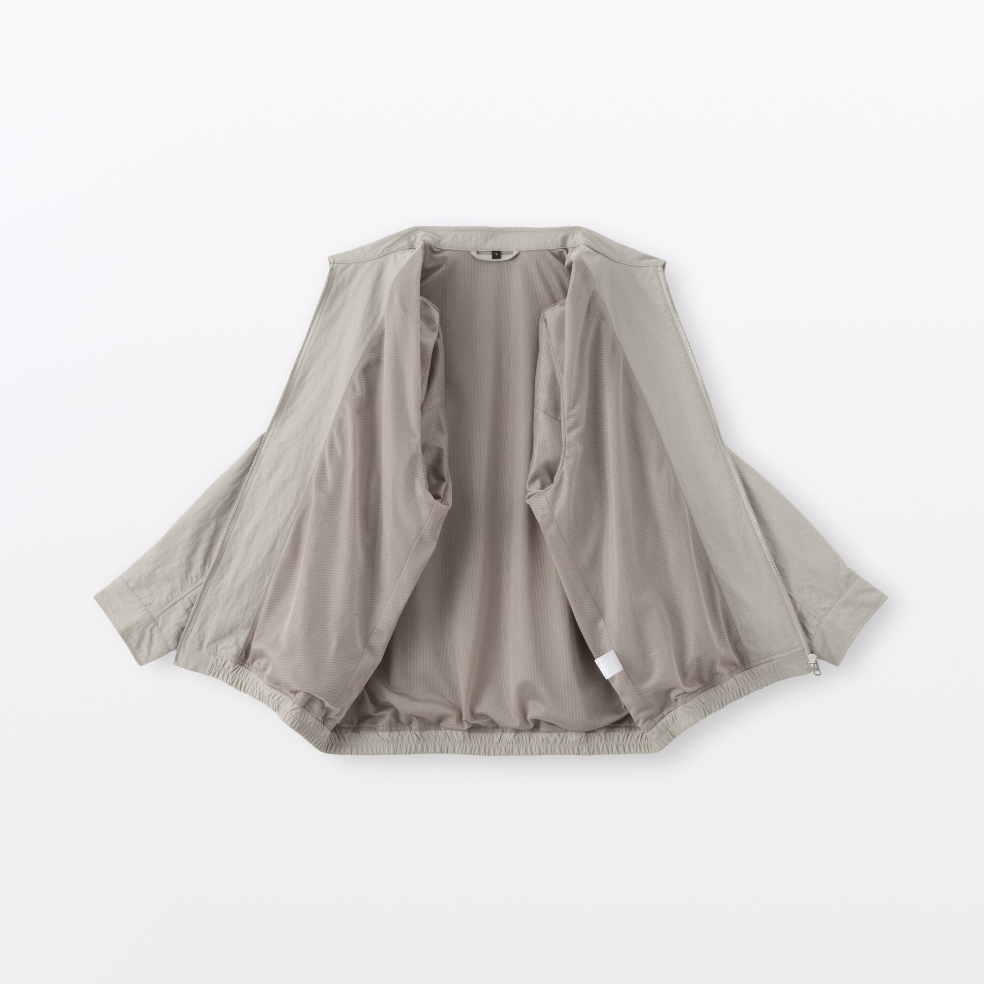 紳士　撥水ジップアップブルゾン