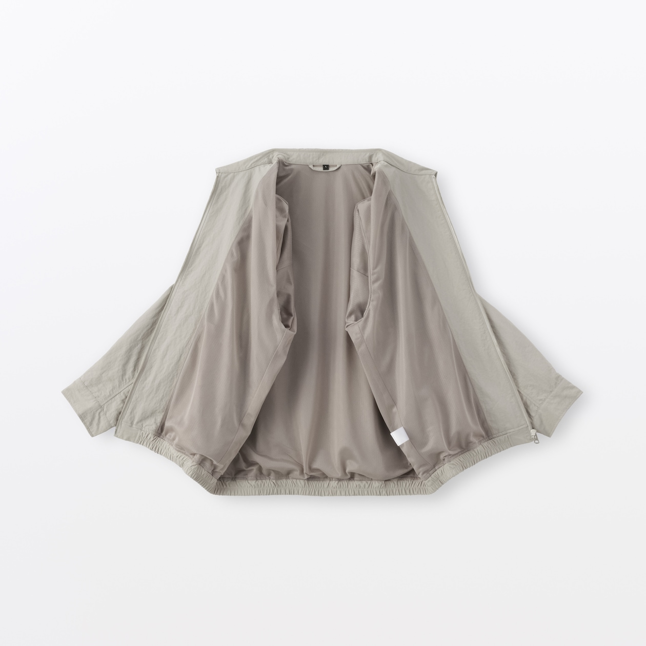 紳士　撥水ジップアップブルゾン