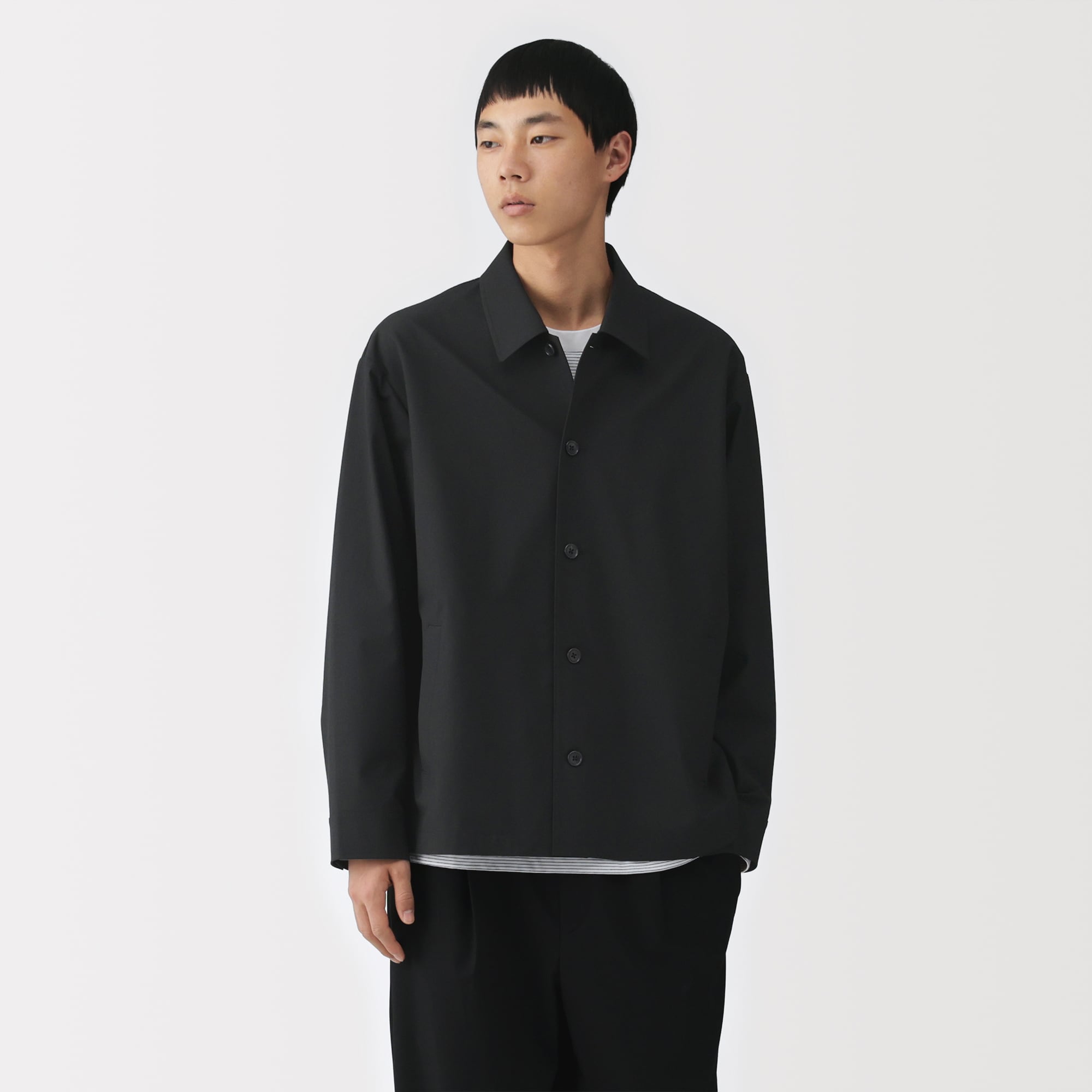 新品【L】 乾きやすい ブルゾン 無印良品 紳士 乾きやすいブルゾン | 無印良品