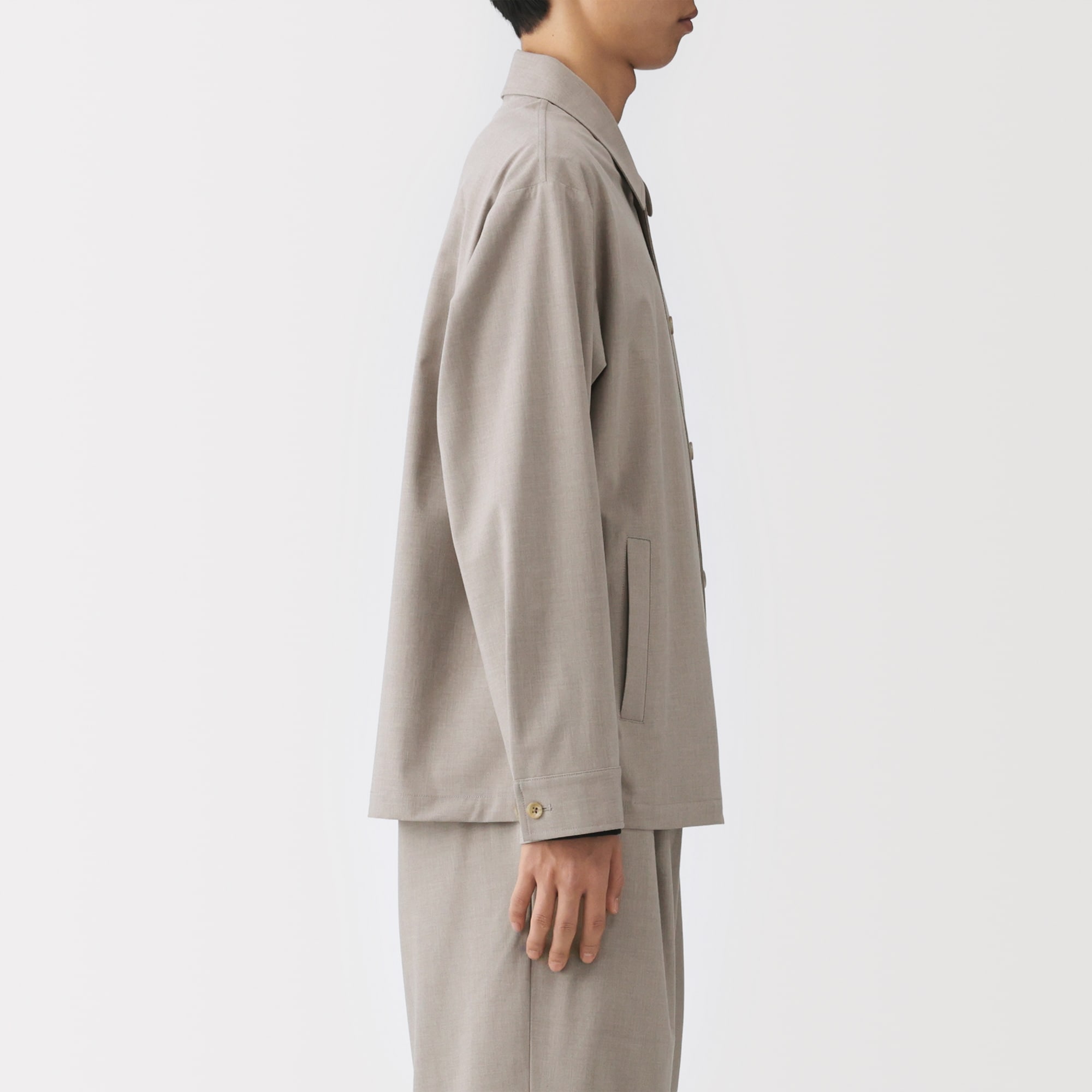 紳士　乾きやすいブルゾン