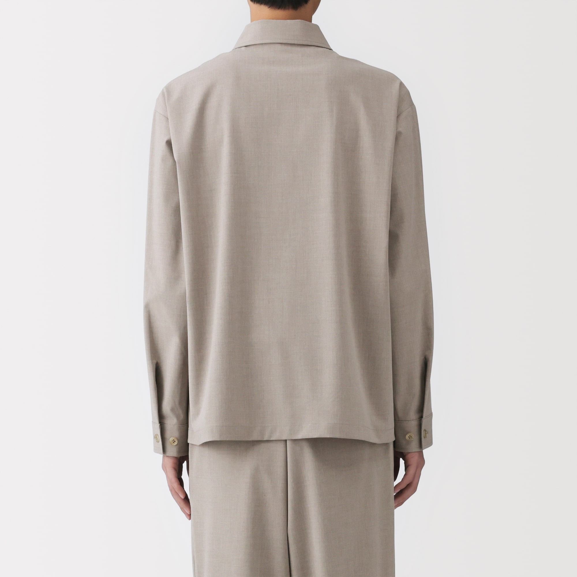 紳士　乾きやすいブルゾン