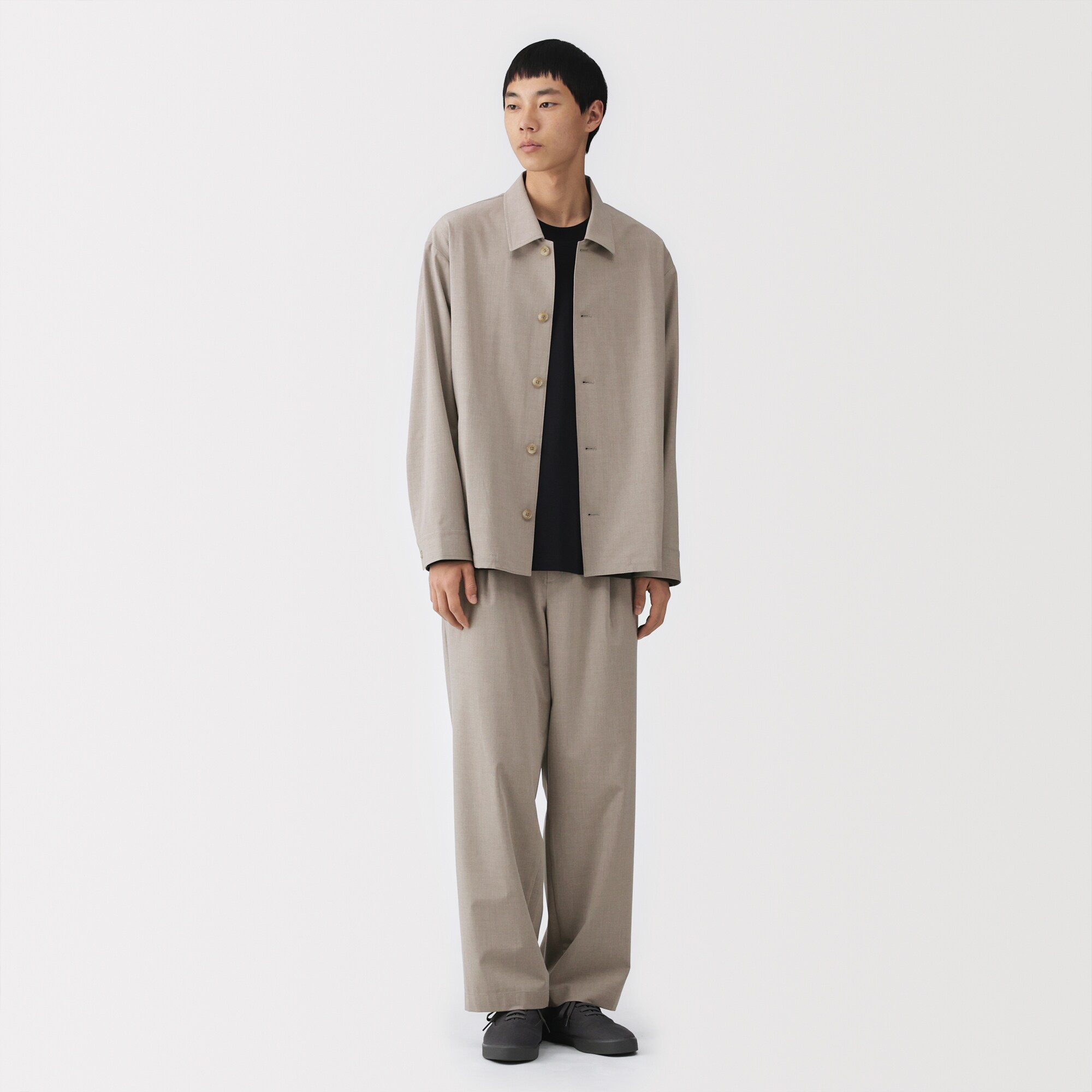 紳士 乾きやすいブルゾン | 無印良品
