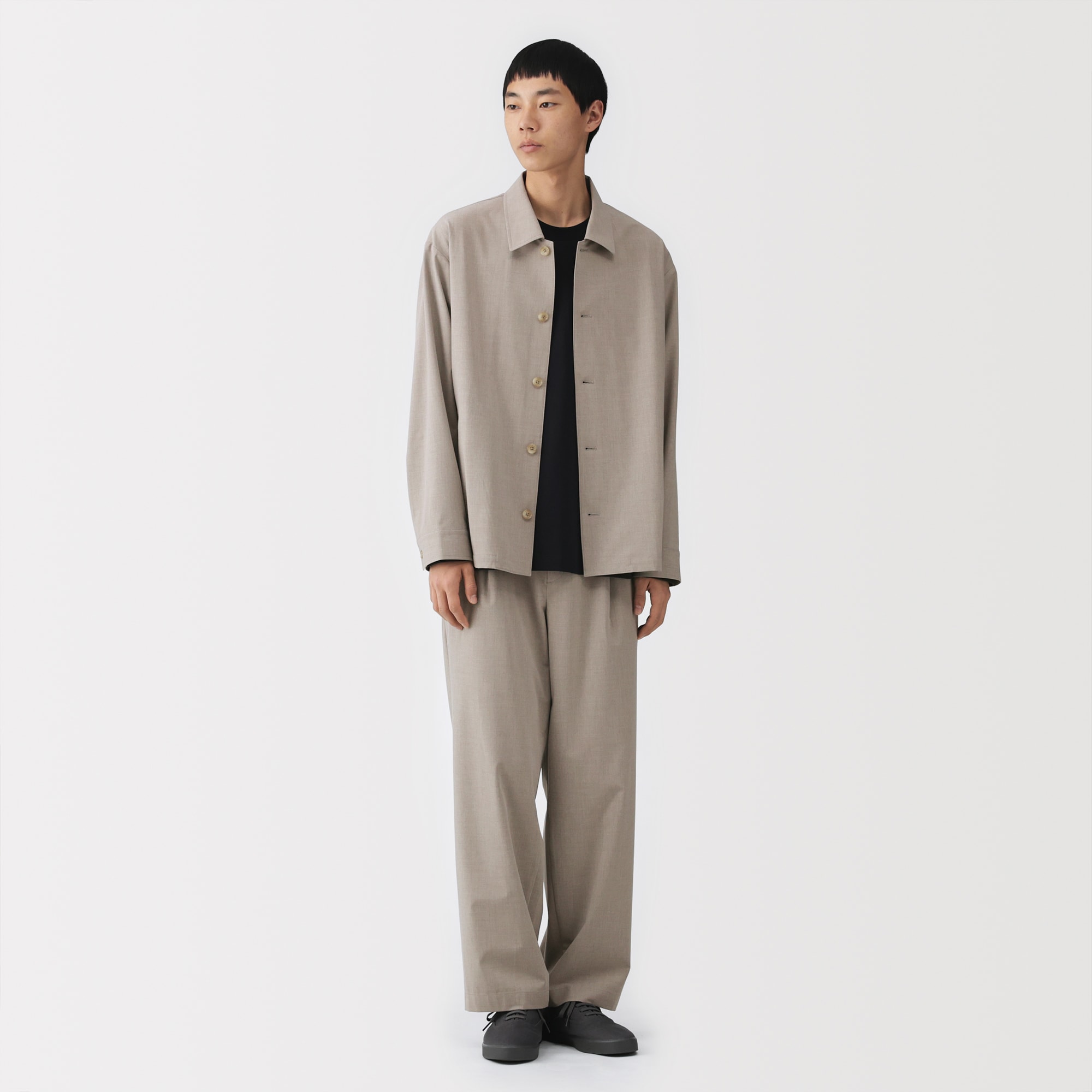 紳士 乾きやすいブルゾン | 無印良品