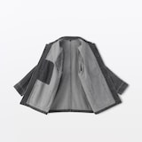 紳士　木の実から作ったカポック混デニム　カバーオール