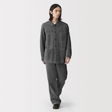 紳士　木の実から作ったカポック混デニム　カバーオール