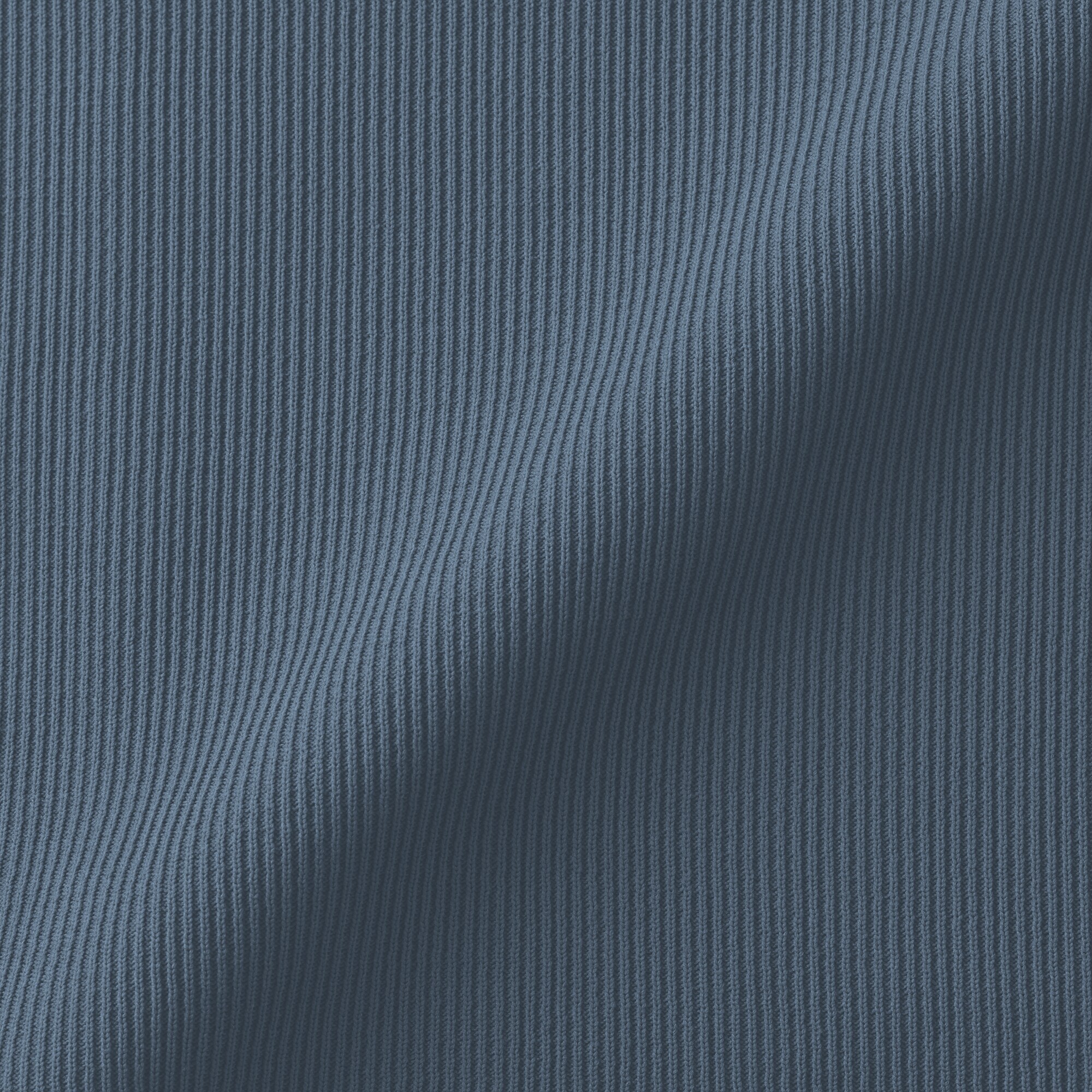 紳士　乾きやすい洗えるリブ編み長袖ニットＴシャツ