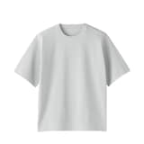 紳士　乾きやすい洗えるリブ編み半袖ニットＴシャツ