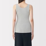 婦人　リブ編みタンクトップ