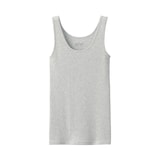 婦人　リブ編みタンクトップ