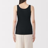 婦人　リブ編みタンクトップ