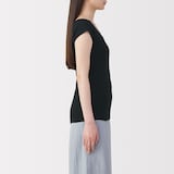 婦人　フライス編みフレンチスリーブＴシャツ