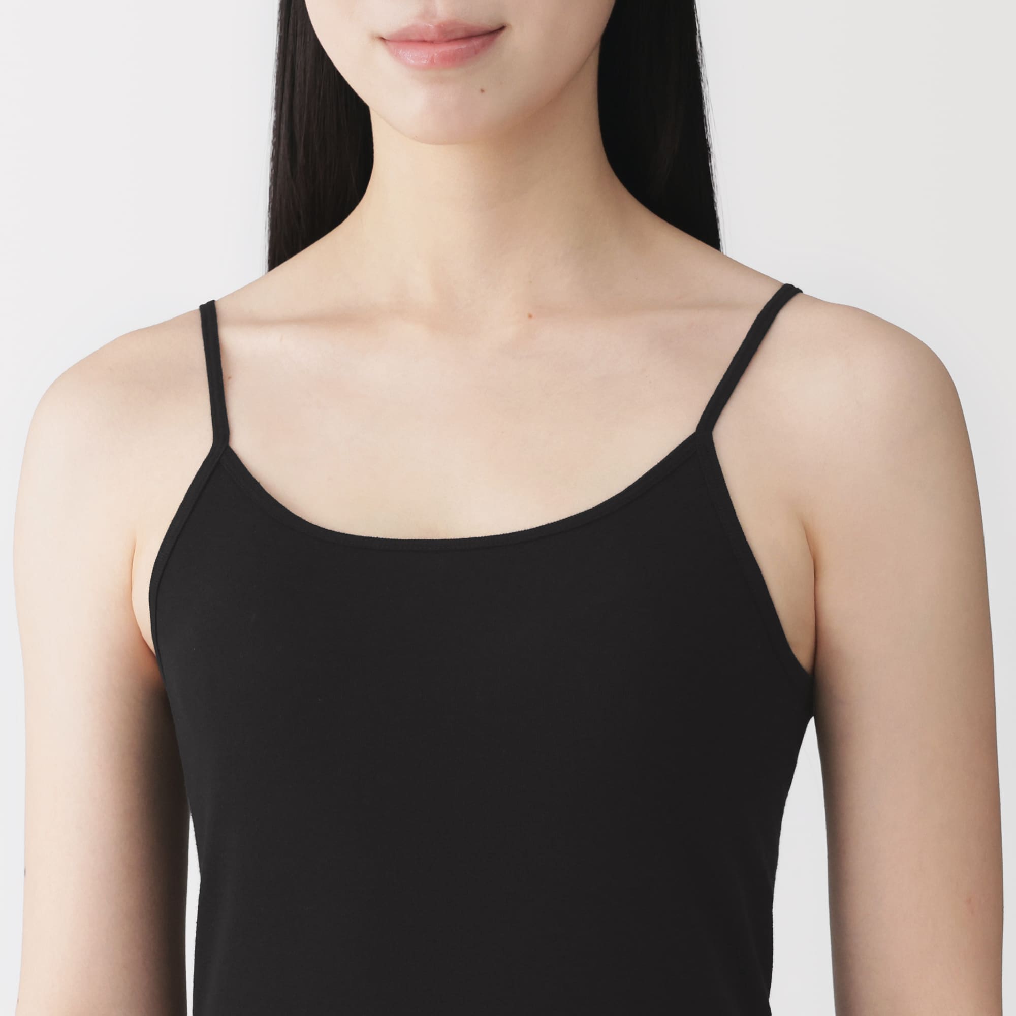 婦人　さらっと綿薄手キャミソール