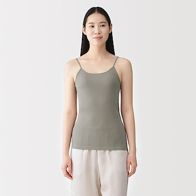 婦人　さらっと綿薄手キャミソール（2026年仕様）