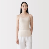 婦人　さらっと綿薄手キャミソール