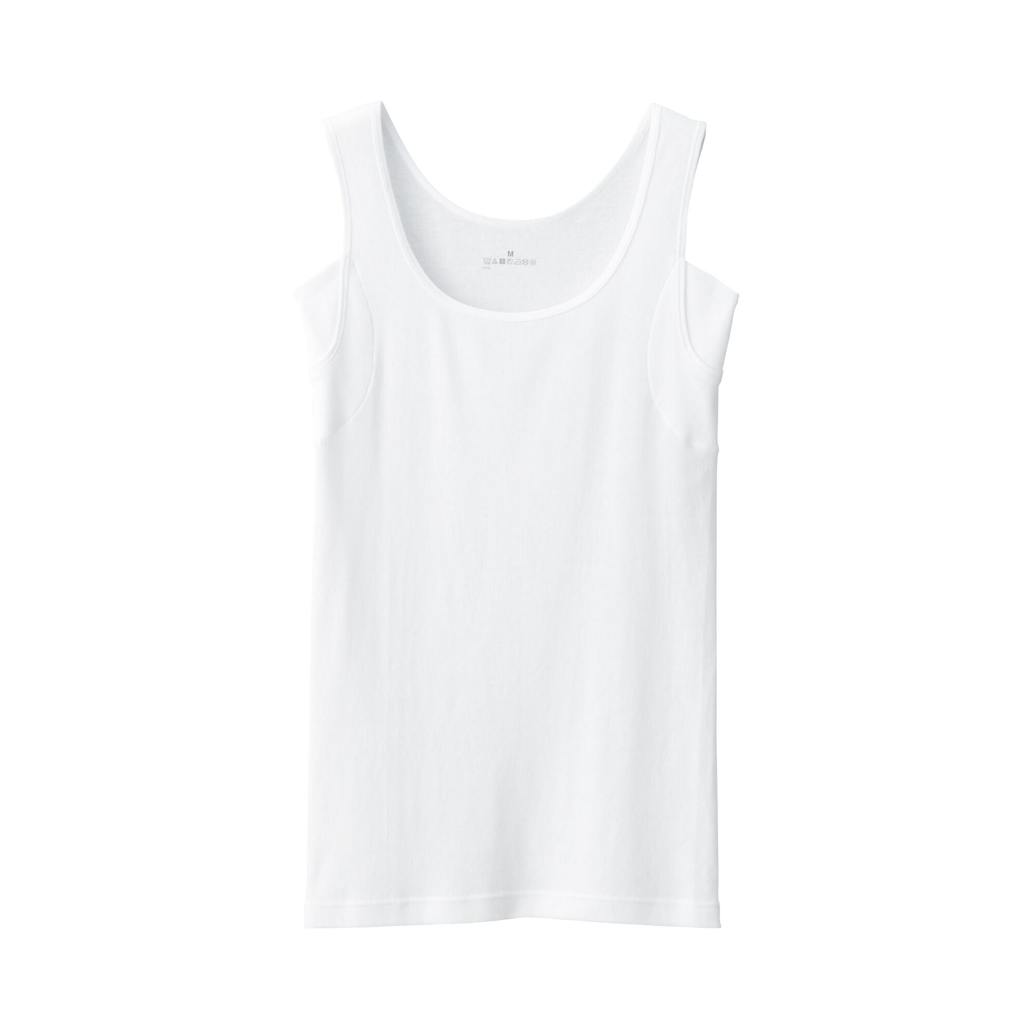 婦人　さらっと綿汗取りパッド付きタンクトップ