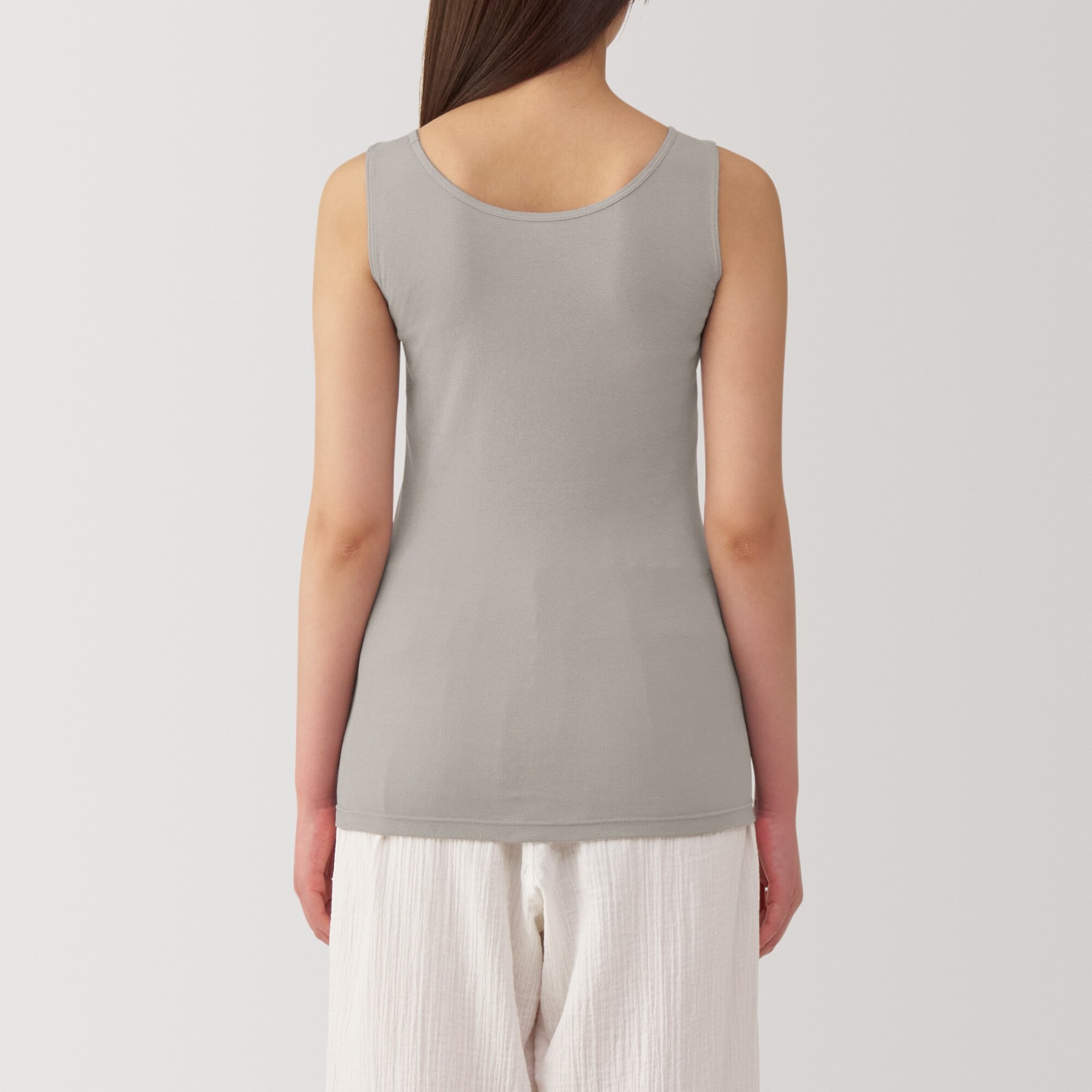 婦人　さらっと綿汗取りパッド付きタンクトップ