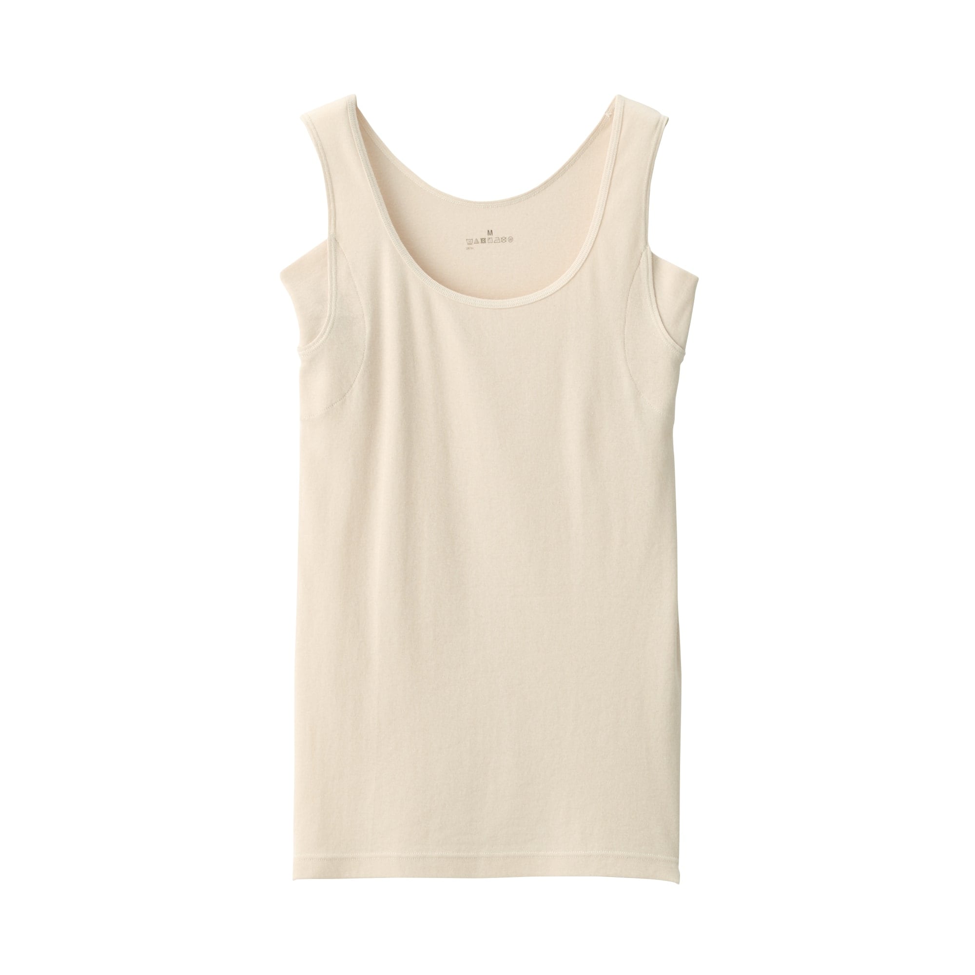 婦人　さらっと綿汗取りパッド付きタンクトップ