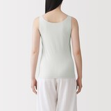 婦人　さらっと綿汗取りパッド付きブラタンクトップ