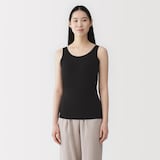 婦人　さらっと綿汗取りパッド付きブラタンクトップ