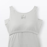 婦人　さらっと綿汗取りパッド付きブラタンクトップ