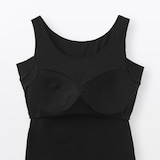 婦人　さらっと綿汗取りパッド付きブラタンクトップ